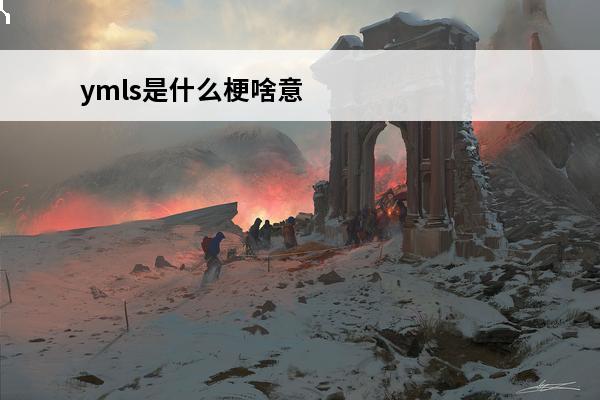 ymls是什么梗啥意思(爆梗啥意思)