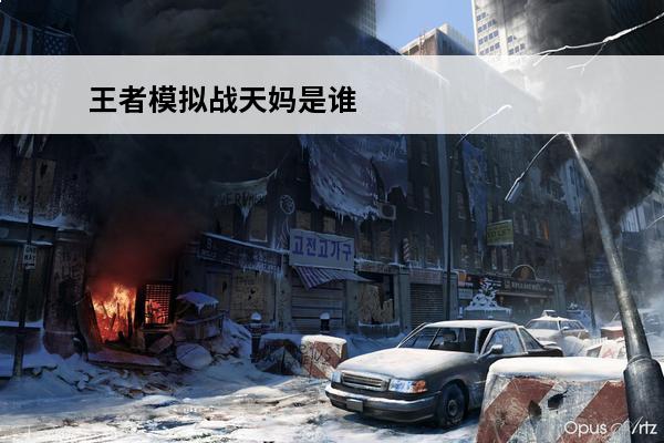 王者模拟战天妈是谁 