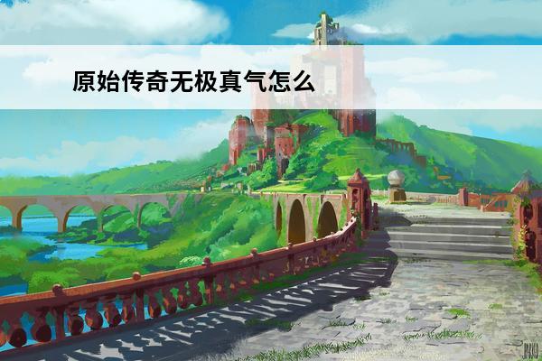 原始传奇无极真气怎么