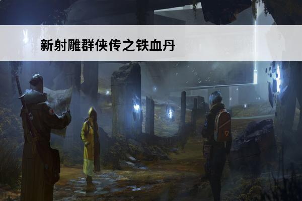 新射雕群侠传之铁血丹心 新射雕群侠传之铁血丹心最强组合是什么？(新射雕群侠传之铁血丹心女主角)