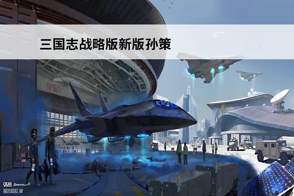三国志战略版新版孙策