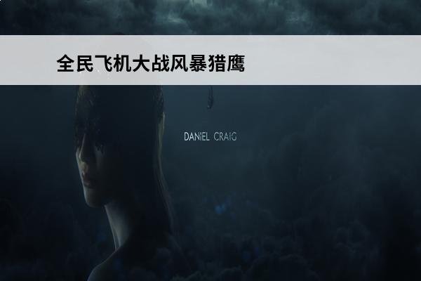 全民飞机大战风暴猎鹰