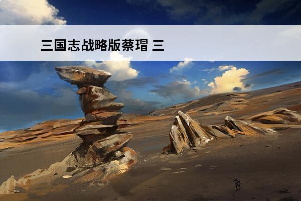 三国志战略版蔡瑁 三国志14蔡瑁好用吗？三国志14蔡瑁五维数据一览