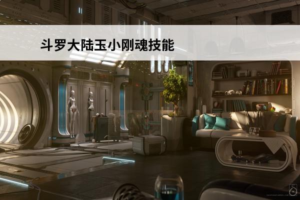 斗罗大陆玉小刚魂技能