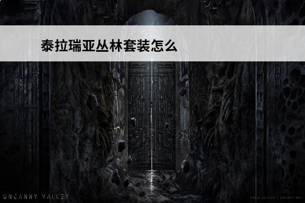 泰拉瑞亚丛林套装怎么