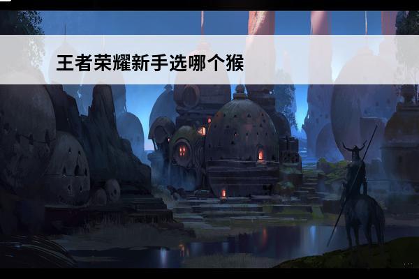 王者荣耀新手选哪个猴