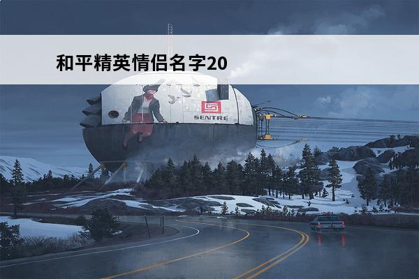 和平精英情侣名字20