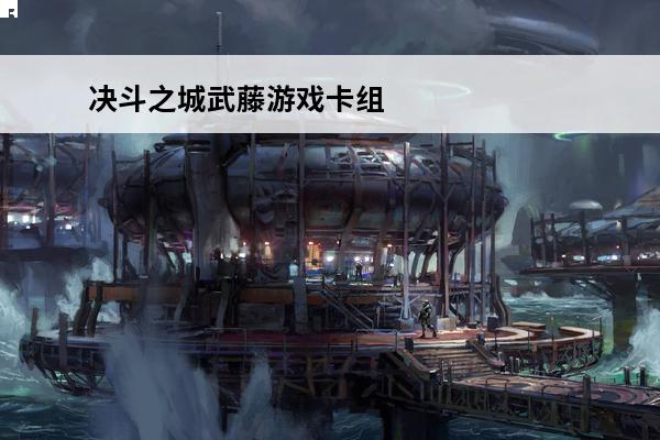 决斗之城武藤游戏卡组