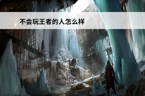 不会玩王者的人怎么样
