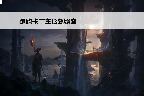 跑跑卡丁车l3驾照弯