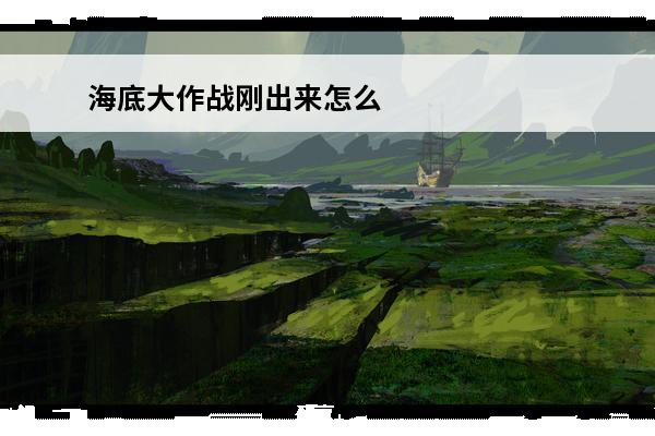 海底大作战刚出来怎么
