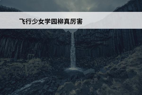 飞行少女学园柳真厉害吗(飞行少女学园官网)(飞行少女学园官网)
