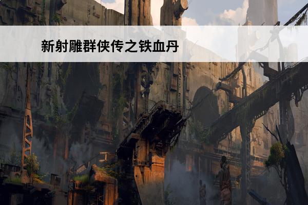 新射雕群侠传之铁血丹心阵容搭配_新射雕群侠传之铁血丹心攻略_新射雕群侠传之铁血丹心手游阵容(新射雕群侠传属性)