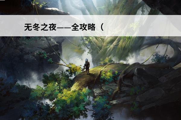 无冬之夜——全攻略（