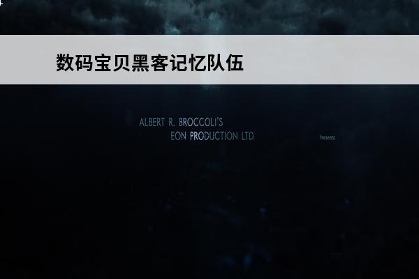数码宝贝黑客记忆队伍