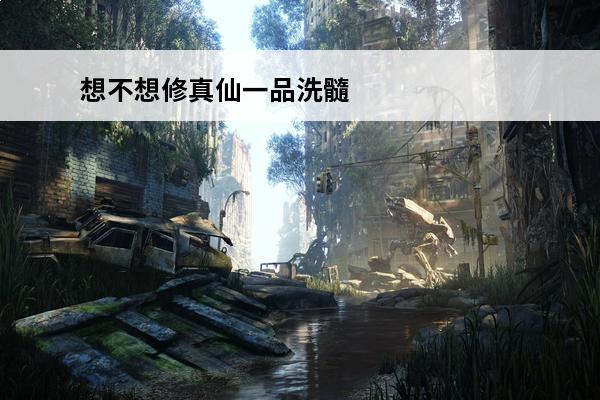 想不想修真仙一品洗髓